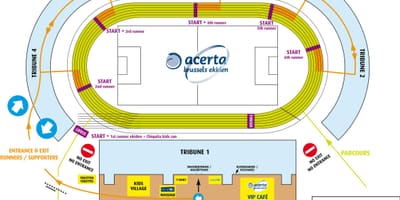 ブリュッセルスタジアム地図