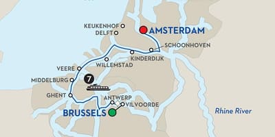 ブリュッセルボ地図