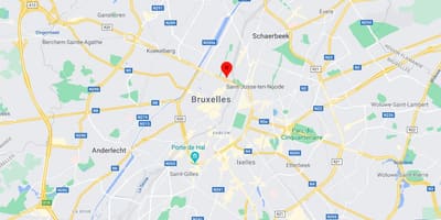 地図の場所rogier地図
